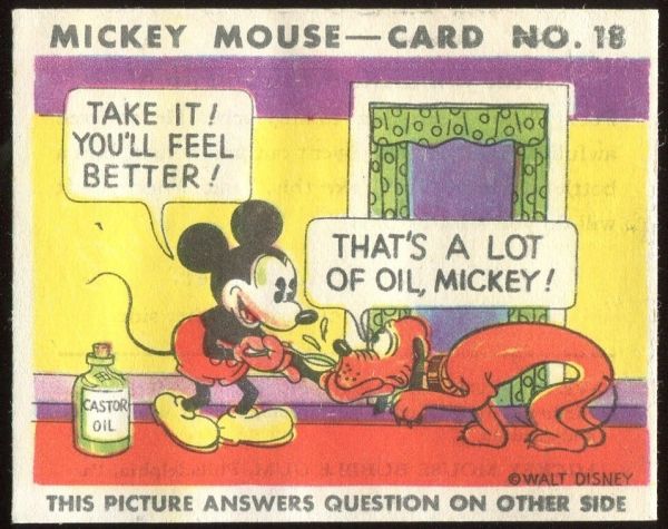 18 That's A Lot Of Oil Mickey